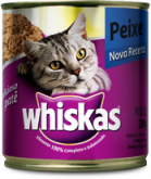 Whiskas Patê Lata Peixe 290g