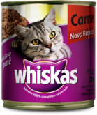 Whiskas Patê Lata Carne 290g