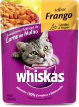 Whiskas Sachê Frango 85 g